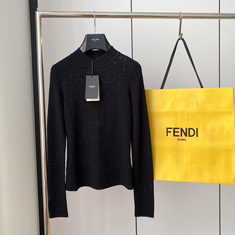 Fendi Knit Long Sleeves Tee