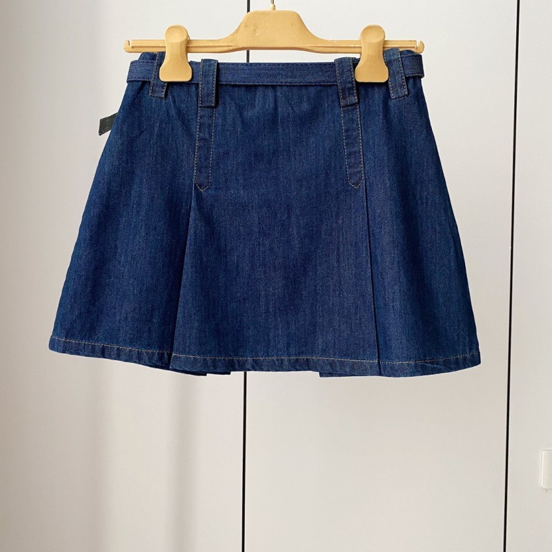 MiuMiu Denim Skirt