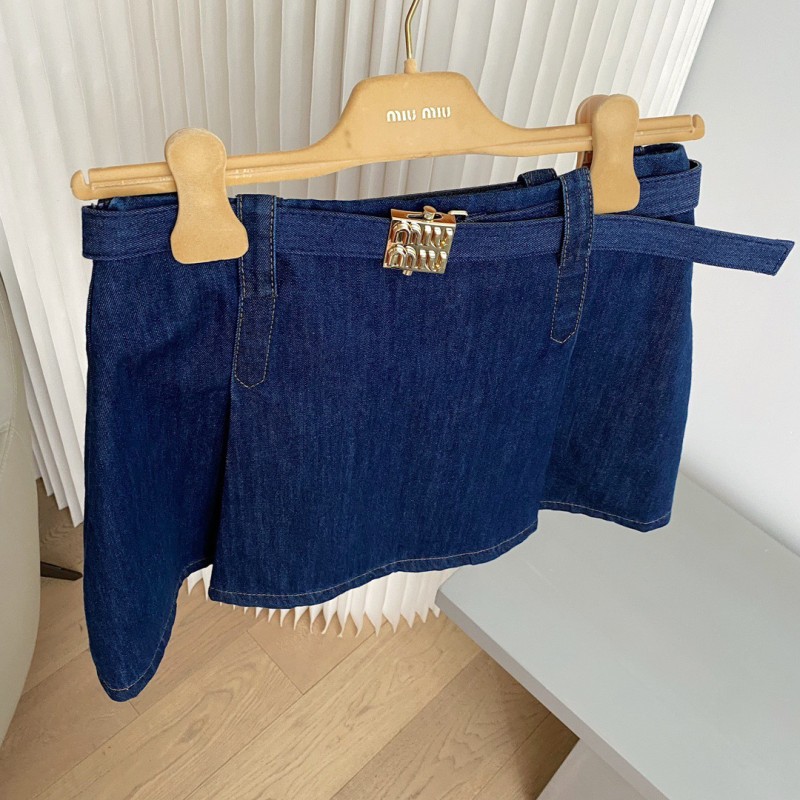 MiuMiu Denim Skirt