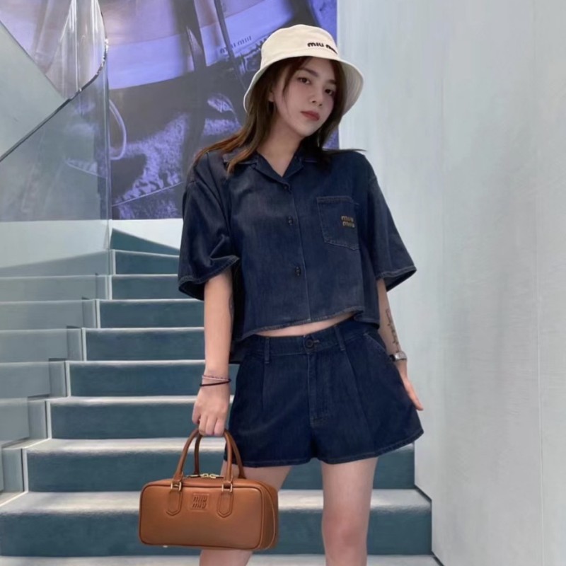 MiuMiu Denim Skirt