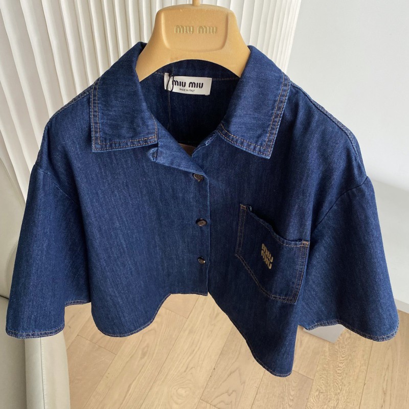 MiuMiu Denim Blouse