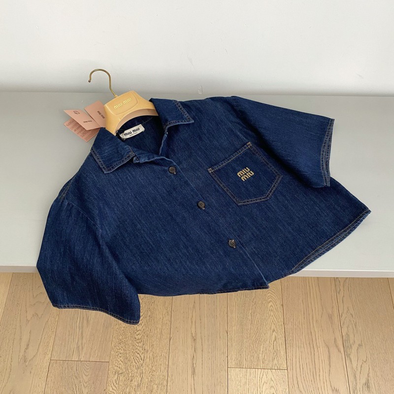 MiuMiu Denim Blouse