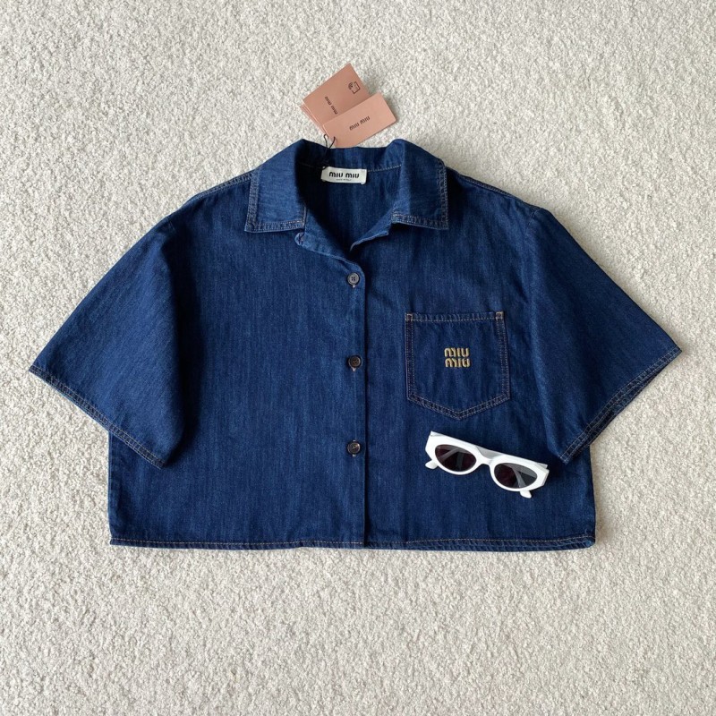 MiuMiu Denim Blouse