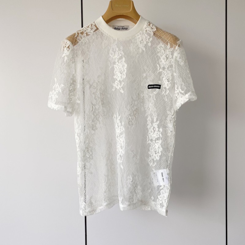 MiuMiu Lace Tee