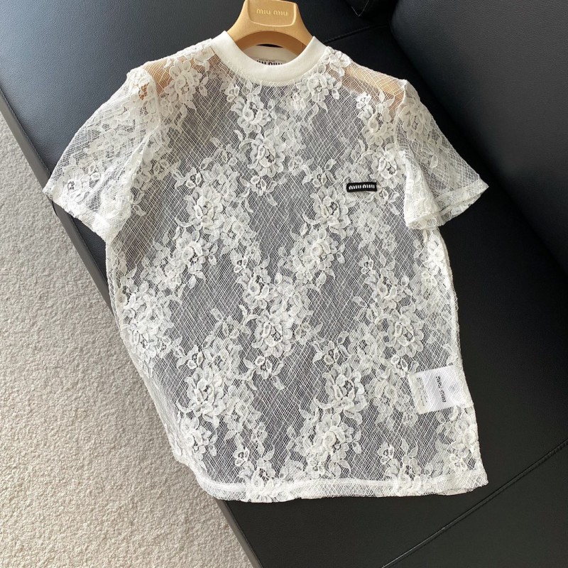 MiuMiu Lace Tee